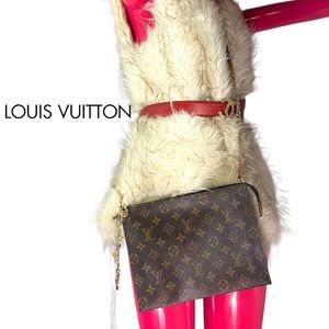 💋🍒BEAUTIFUL LOUIS VUITTON TOILETRY 26 LARGE CLUTCH AUTH VTG 💋🍓